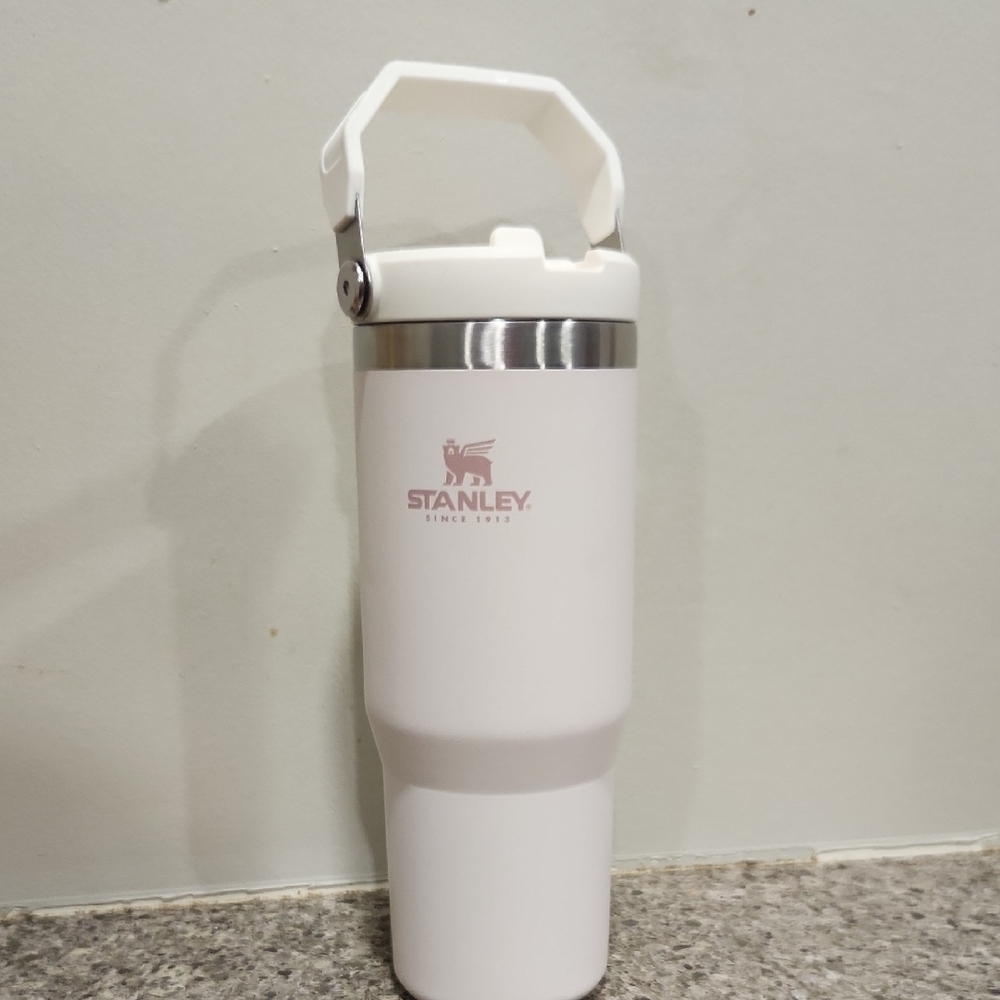 Stanley Light Pink Insulated Mug with Handle